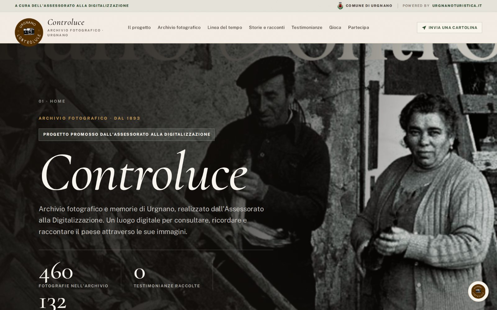 Anteprima homepage